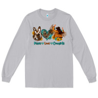 Moon Dust peace love cowgirls Long Sleeve Tee - OliviaCreatesArt