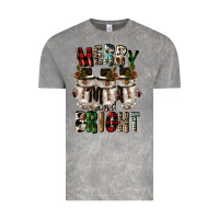 Cloud Rock merry and bright Vintage Tee - CowGirlArtShop