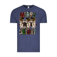 Vintage Denim merry and bright Vintage Tee - CowGirlArtShop