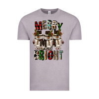 Vintage Zinc merry and bright Vintage Tee - CowGirlArtShop