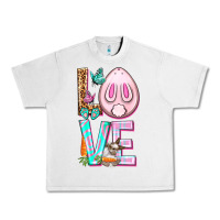 Lunar Rock Love Rabbit Easter Day Urban Heavy Tee - HowdyJamesFarm