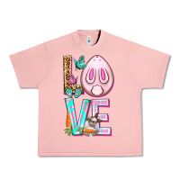 Salmon Love Rabbit Easter Day Urban Heavy Tee - HowdyJamesFarm