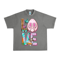 Tornado Love Rabbit Easter Day Urban Heavy Tee - HowdyJamesFarm