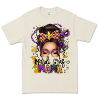 Bone mardi gras mama messy bun Premium Tee - texasbilliewilder