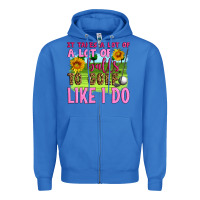 True Royal it takes a lot of a lot of balls to golf like i do Zipper Hoodie - Artiststas