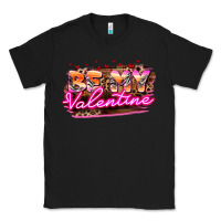 Black be my valentine Classic Tee - HowdyJamesFarm