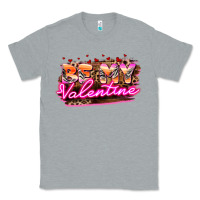 Heather Grey be my valentine Classic Tee - HowdyJamesFarm
