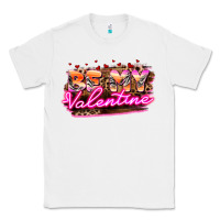 White be my valentine Classic Tee - HowdyJamesFarm