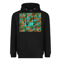 Black camel leopard Heavyweight Hoodie - BarkalooDesign