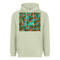 Matcha camel leopard Heavyweight Hoodie - BarkalooDesign