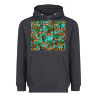 Smoke camel leopard Heavyweight Hoodie - BarkalooDesign