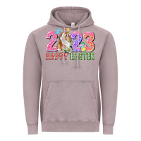 Vintage Zinc 2023 Happy Easter Vintage Hoodie - CowGirlArtShop