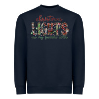 Navy Dreaming Wine Christmas Heavyweight Sweatshirt - SublimationCraftShop