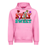 Fuchsia Pink stay sweet Urban Hoodie - AdoDesignShop