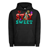 Pigment Black stay sweet Urban Hoodie - AdoDesignShop