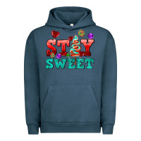 Pigment Midnight Navy stay sweet Urban Hoodie - AdoDesignShop