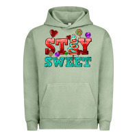 Pigment Oil Green stay sweet Urban Hoodie - AdoDesignShop