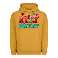 Pigment Peanut Butter stay sweet Urban Hoodie - AdoDesignShop