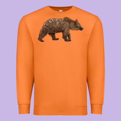 Bear Premium Sweatshirt Designed By Barkaloodesign