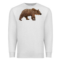 Oatmeal Heather bear Premium Sweatshirt - BarkalooDesign