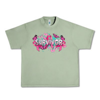 Oil Green Cancer survivor Cancer Awareness Urban Heavy Tee - HowdyJamesFarm