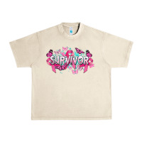 Sandshell Cancer survivor Cancer Awareness Urban Heavy Tee - HowdyJamesFarm