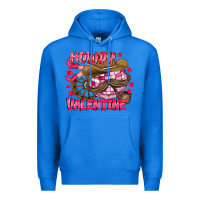 True Royal Howdy Valentine Premium Hoodie - CowhideDigitalArt