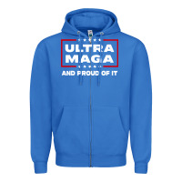 True Royal proud ultra maga Zipper Hoodie - longCreatives