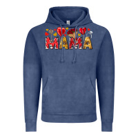 Vintage Denim Valentine's Day Mama Mother's Day Vintage Hoodie - HowdyJamesFarm