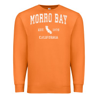 Carrot Morro Bay California CA Vintage Athletic Sports Design Premium Sweatshirt - longCreatives