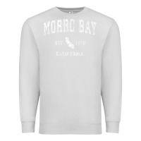 Dove Grey Morro Bay California CA Vintage Athletic Sports Design Premium Sweatshirt - longCreatives