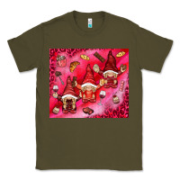 Army Green gnomies with food elements tumbler hjf Classic Tee - HowdyJamesFarm