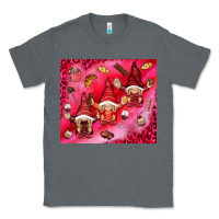 Charcoal Heather gnomies with food elements tumbler hjf Classic Tee - HowdyJamesFarm