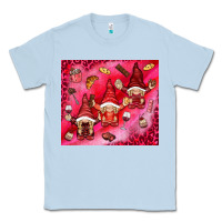 Dusty Blue gnomies with food elements tumbler hjf Classic Tee - HowdyJamesFarm