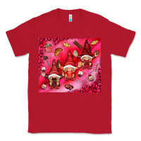 Red gnomies with food elements tumbler hjf Classic Tee - HowdyJamesFarm