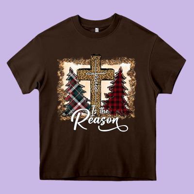 Jesus Is The Reason Heavy Core Tee Designed By Bettercallsaul