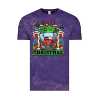 Cloud Purple small town christmas Vintage Tee - CowGirlArtShop