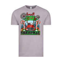Vintage Zinc small town christmas Vintage Tee - CowGirlArtShop