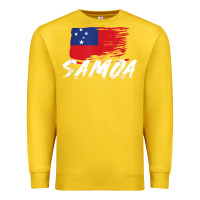 Lemon samoan gifts   somoan flag t shirt Premium Sweatshirt - longCreatives