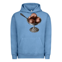 Pigment Pebble Blue Chocolate ice cream Urban Hoodie - AdoDesignShop