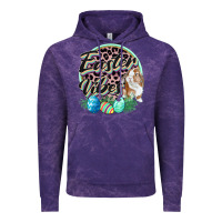 Cloud Purple Easter vibes Easter Day Vintage Hoodie - CowGirlArtShop