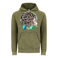 Vintage Olive Easter vibes Easter Day Vintage Hoodie - CowGirlArtShop