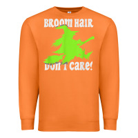 Carrot witches saying broom hair dont care halloween camper joke Premium Sweatshirt - longCreatives