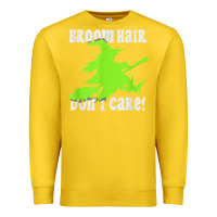 Lemon witches saying broom hair dont care halloween camper joke Premium Sweatshirt - longCreatives