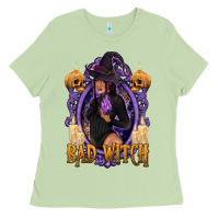 Matcha Bad Witch Black Woman Ladies Tee - texasbilliewilder