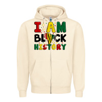 Sandshell i am black history Zipper Hoodie - Artiststas