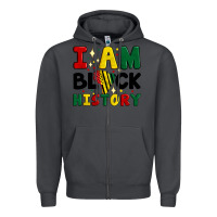 Smoke i am black history Zipper Hoodie - Artiststas