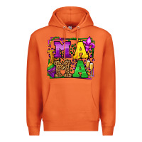 Carrot Mardi Gras leopard frame mama Mother's Day Premium Hoodie - LillyAllenDesigns