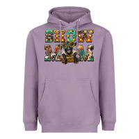 Lavender show mom suffolk sheep black sheep Heavyweight Hoodie - BarkalooDesign