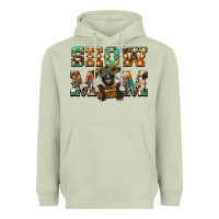 Matcha show mom suffolk sheep black sheep Heavyweight Hoodie - BarkalooDesign